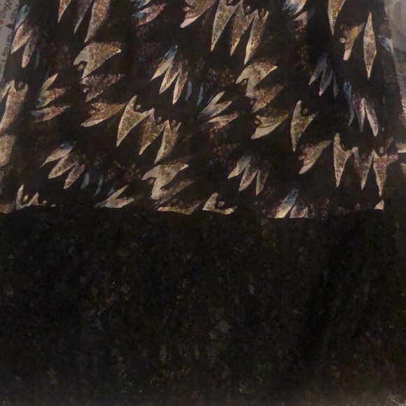 DVF Margarit Dress Army of Hearts Wild Rose/Black Print Silk Dress (Look 7) - Picture 9 of 16